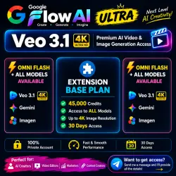 Google Ai Ultra(Veo3 Or Flow Ai- 1 Month)