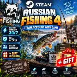 Steam account with the game Russian Fishing 4 24/7 instant delivery