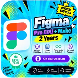 Figma Pro EDU | 1 Years | Your Own Account or Ready-Made Account