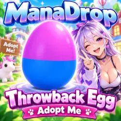 THROWBACK EGG 1-12PC I ADOPT ME I LEVEL UP YOUR PETS