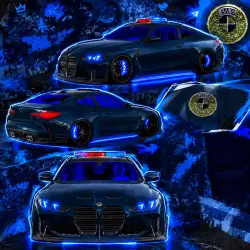 ✅БМВ М4✅1703Hp | Донатный мотор⚡️Мигалки⚡️Задний значок⚡️Хром⚡️