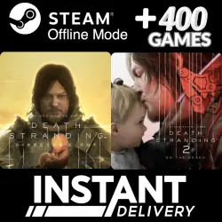 Death Stranding + Death Stranding 2 | Steam Offline | +400 Games | Instant Delivery