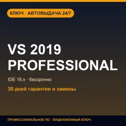 Visual Studio 2019 Professional | Activation Key