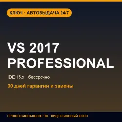 Visual Studio 2017 Professional | Activation Key