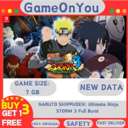 NARUTO SHIPPUDEN: Ultimate Ninja STORM 3 Full Burst Switch Account 1/2
