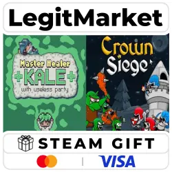 Master Healer Kale + Crown Siege / Steam AUTO / RU + WORLD