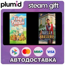 Parisian Brasserie Simulator and Tiny Pasture Steam Gift / Россия + МИР / АВТО