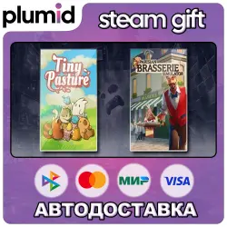 Tiny Pasture &amp; Parisian Bistro Simulator Steam Gift / Россия + МИР / АВТО