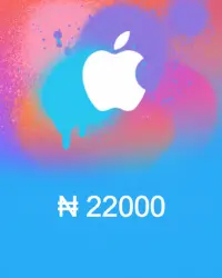 Apple iTunes Нигерия - подарочный код NGN 22,000 — App Store и Apple ID, лот №257278