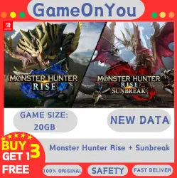 Monster Hunter Rise + Sunbreak Nintendo Switch 1/2