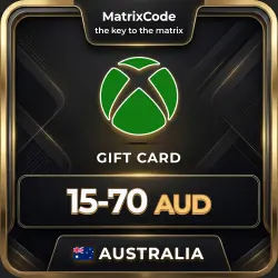 Xbox Gift Card Australia — buy xbox top-up card 15-70 AUD