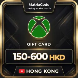 Xbox Gift Card Hong Kong — buy xbox top-up card 150-600 HKD