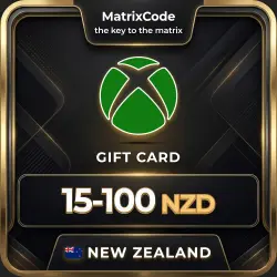 Xbox Gift Card New Zealand — buy xbox top-up card 15-100 NZD