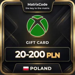 Xbox Gift Card Poland — buy xbox top-up card 20-200 PLN
