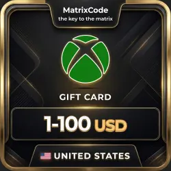 Xbox Gift Card United States — buy xbox top-up card 1-100 USD