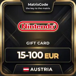 Nintendo eShop Gift Card Austria — top up Switch balance, 15-100 EUR