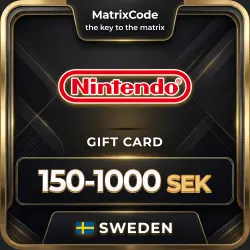 Nintendo eShop Gift Card Sweden — top up Switch balance, 150-1000 SEK