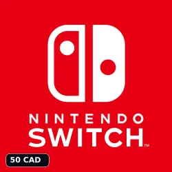 Nintendo | 50 CAD | Canada (CA) | Digital code | Auto-delivery