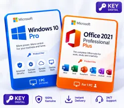 Windows 10 Pro + Office 2021 Professional Plus — Activation Keys | Global