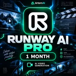 Runway AI 1 month | AI video generation | Subscribe to your account