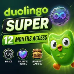 Duolingo Super 12 Months | For your account