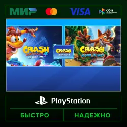 Crash Bandicoot - Quadrilogy Bundle P3 (activated on your account) · PS4
