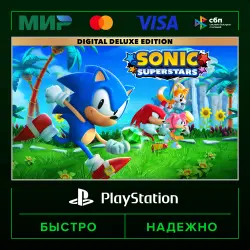 SONIC SUPERSTARS Digital Deluxe Edition с LEGO® для ™ и… 🔑 P3 (activated on your account) · PS4