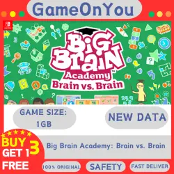Big Brain Academy : Brain vs. Brain Nintendo Switch 1/2