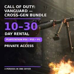 Call of Duty: Vanguard — Cross-Gen Bundle PS4/PS5 | P2 | 10–30 Day Rental