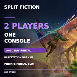 Split Fiction PlayStation PS5 | P2 | 10–30 Day Rental | Private Access