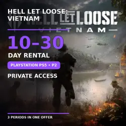 Hell Let Loose: Vietnam PlayStation PS5 | P2 | 10–30 Day Rental | Private Access