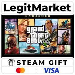 Grand Theft Auto V Enhanced & Great White Shark Card / Steam AUTO / RU + WORLD