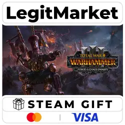 DLC Total War: WARHAMMER III - Forge of the Chaos Dwarfs / Steam AUTO / RU + WORLD