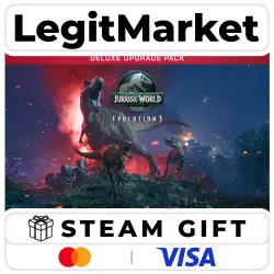 DLC Jurassic World Evolution 3: Deluxe Upgrade Pack / Steam AUTO / RU + WORLD