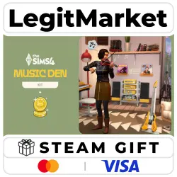 DLC The Sims 4 Music Den Kit / Steam AUTO / RU + WORLD
