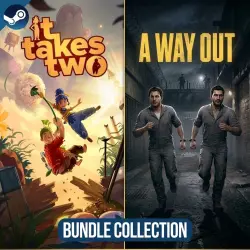 IT TAKES TWO + A WAY OUT | BUNDLE COLLECTION | ALL DLC AND BONUSES | STEAM | FOR PC