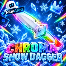 Chroma Snow Dagger | Murder Mystery 2 | MM2 — Roblox, лот №214862