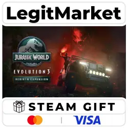 DLC Jurassic World Evolution 3: Rebirth Expansion / Steam AUTO / RU + WORLD