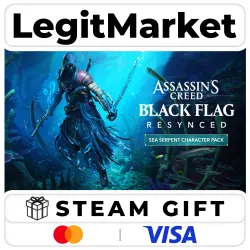 DLC Assassin's Creed Black Flag Resynced - Sea Serpent Character Pack / Steam AUTO / RU + WORLD
