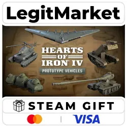 DLC Hearts of Iron IV: Prototype Vehicles / Steam AUTO / RU + WORLD