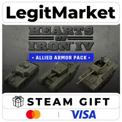 DLC Hearts of Iron IV: Allied Armor / Steam AUTO / RU + WORLD