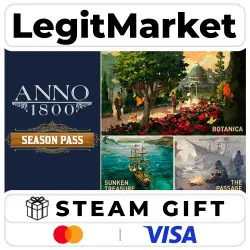 DLC Anno 1800 - Season Pass / Steam AUTO / RU + WORLD