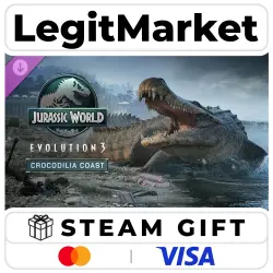 DLC Jurassic World Evolution 3: Crocodilia Coast / Steam AUTO / RU + WORLD