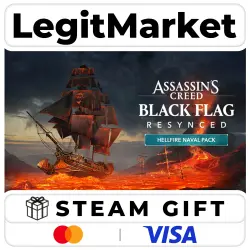 DLC Assassin's Creed Black Flag Resynced - Hellfire Naval Pack / Steam AUTO / RU + WORLD