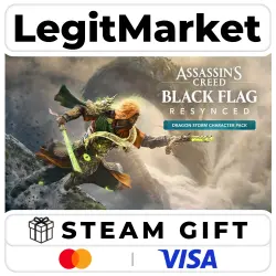 DLC Assassin's Creed Black Flag Resynced - Dragon Storm Character Pack / Steam AUTO / RU + WORLD