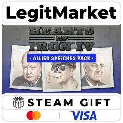 DLC Hearts of Iron IV: Allied Speeches Pack / Steam AUTO / RU + WORLD