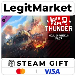 DLC War Thunder - Hell on Wheels Pack / Steam AUTO / RU + WORLD