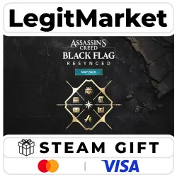 DLC Assassin's Creed Black Flag Resynced - MAP PACK / Steam AUTO / RU + WORLD