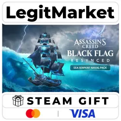 DLC Assassin's Creed Black Flag Resynced - Sea Serpent Naval Pack / Steam AUTO / RU + WORLD