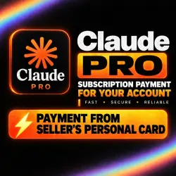 Payment for the Claude Pro subscription on YOUR account (using my personal card)